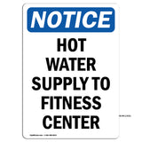 Hot Water Supply To Fitness Center