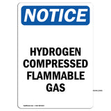 Hydrogen Compressed Flammable Gas