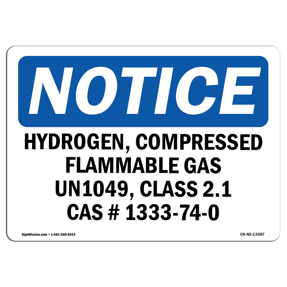 Hydrogen, Compressed, Flammable Gas Un1049,