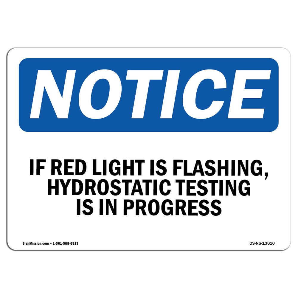 If Red Light Is Flashing, Hydrostatic