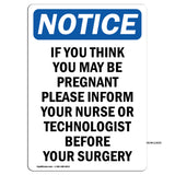 If You Think You May Be Pregnant Please