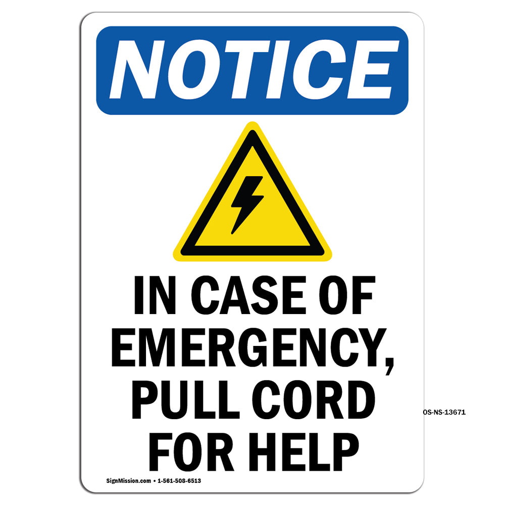 In Case Of Emergency, Pull Cord