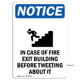 In Case Of Fire Exit Building