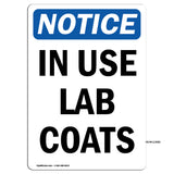 In Use Lab Coats