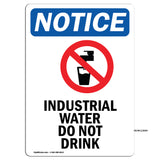 Industrial Water Do Not Drink
