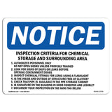 Inspection Criteria For Chemical
