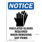 Insulated Gloves Required