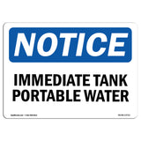 Intermediate Tank Potable Water