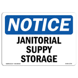 Janitorial Supply Storage