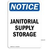 Janitorial Supply Storage