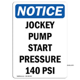 Jockey Pump Start Pressure 140 Psi