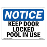 Keep Door Locked Pool In Use