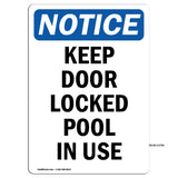 Keep Door Locked Pool In Use