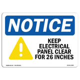 Keep Electrical Panel Clear