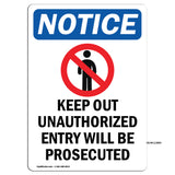 Keep Out Unauthorized
