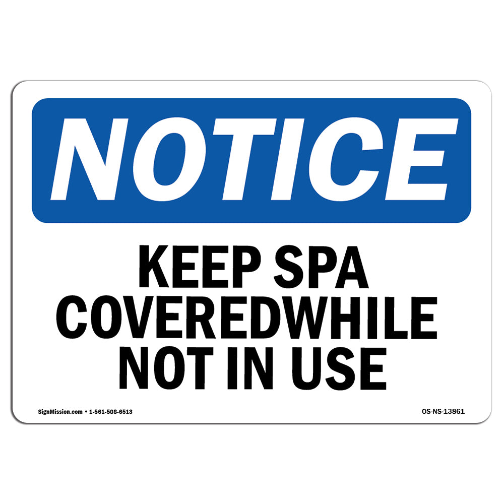 Keep Spa Covered While Not In Use