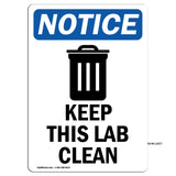Keep This Lab Clean