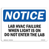 Lab HVAC Failure When Light Is On Do Not