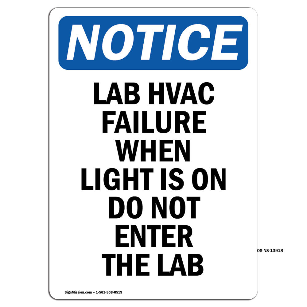 Lab HVAC Failure When Light Is On Do Not