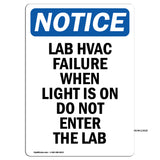 Lab HVAC Failure When Light Is On Do Not