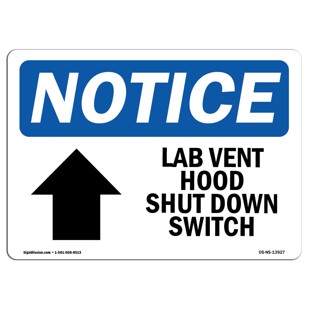 Lab Vent Hood Shut Down Switch