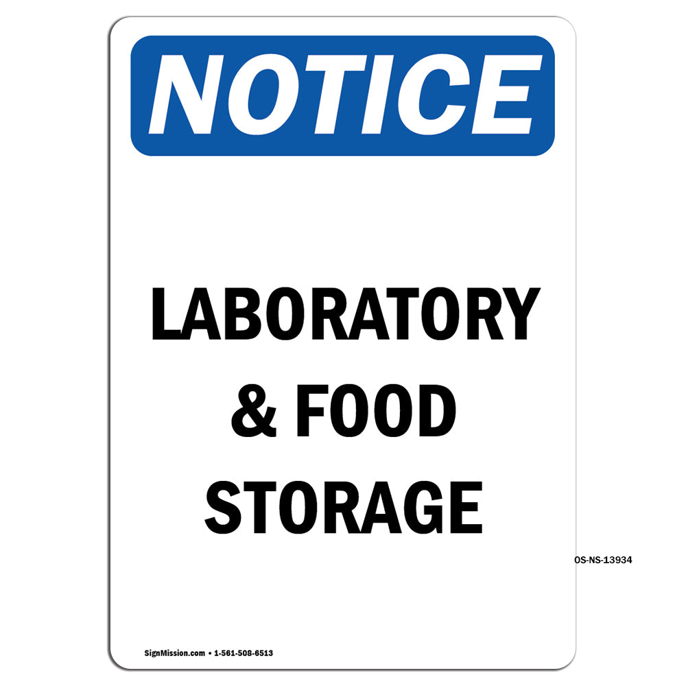 Laboratory And Food Storage