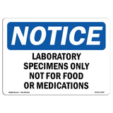 Laboratory Specimens Only Not For Food Or