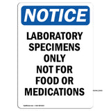 Laboratory Specimens Only Not For Food Or