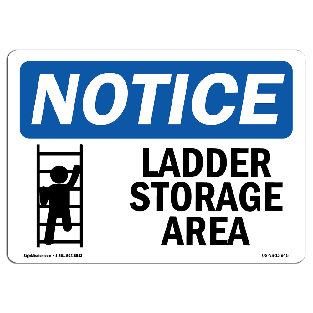 Ladder Storage Area