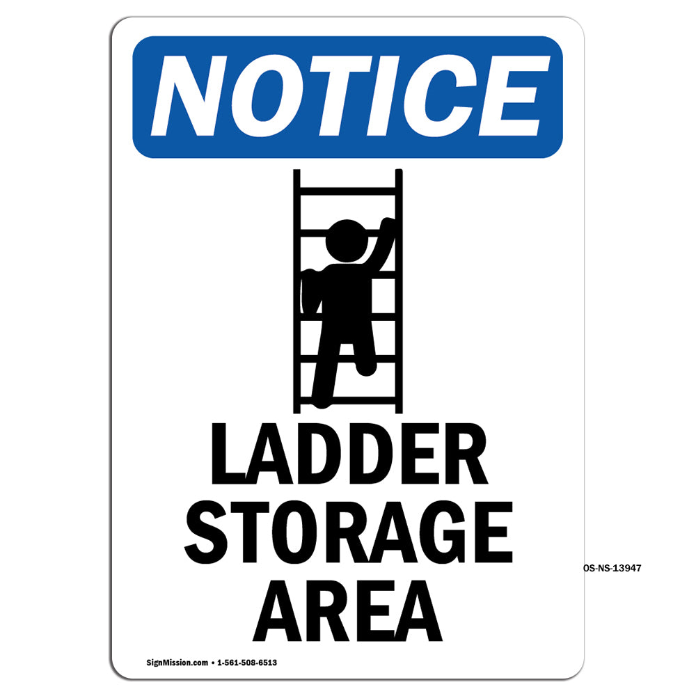 Ladder Storage Area