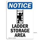 Ladder Storage Area