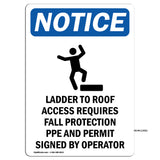 Ladder To Roof Access Requires