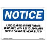 Landscaping In This Area Is Irrigated