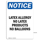 Latex Allergy No Latex Products No Balloons