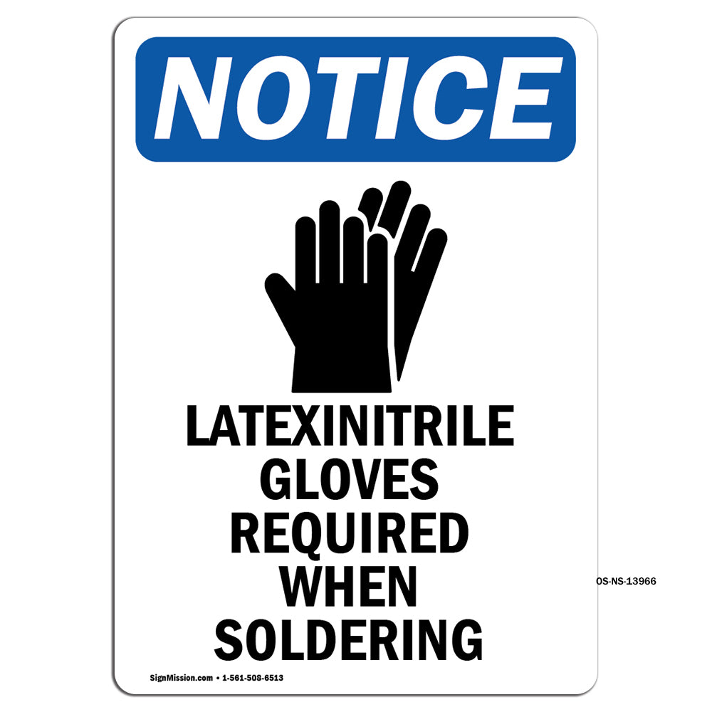Latex Nitrile Gloves