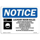 Laundry Room Rules Do Not Overload