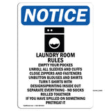 Laundry Rules Empty