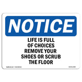 Life Is Full Of Choices Remove