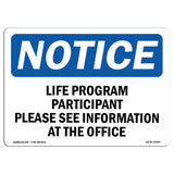 Life Program Participant Please See Information
