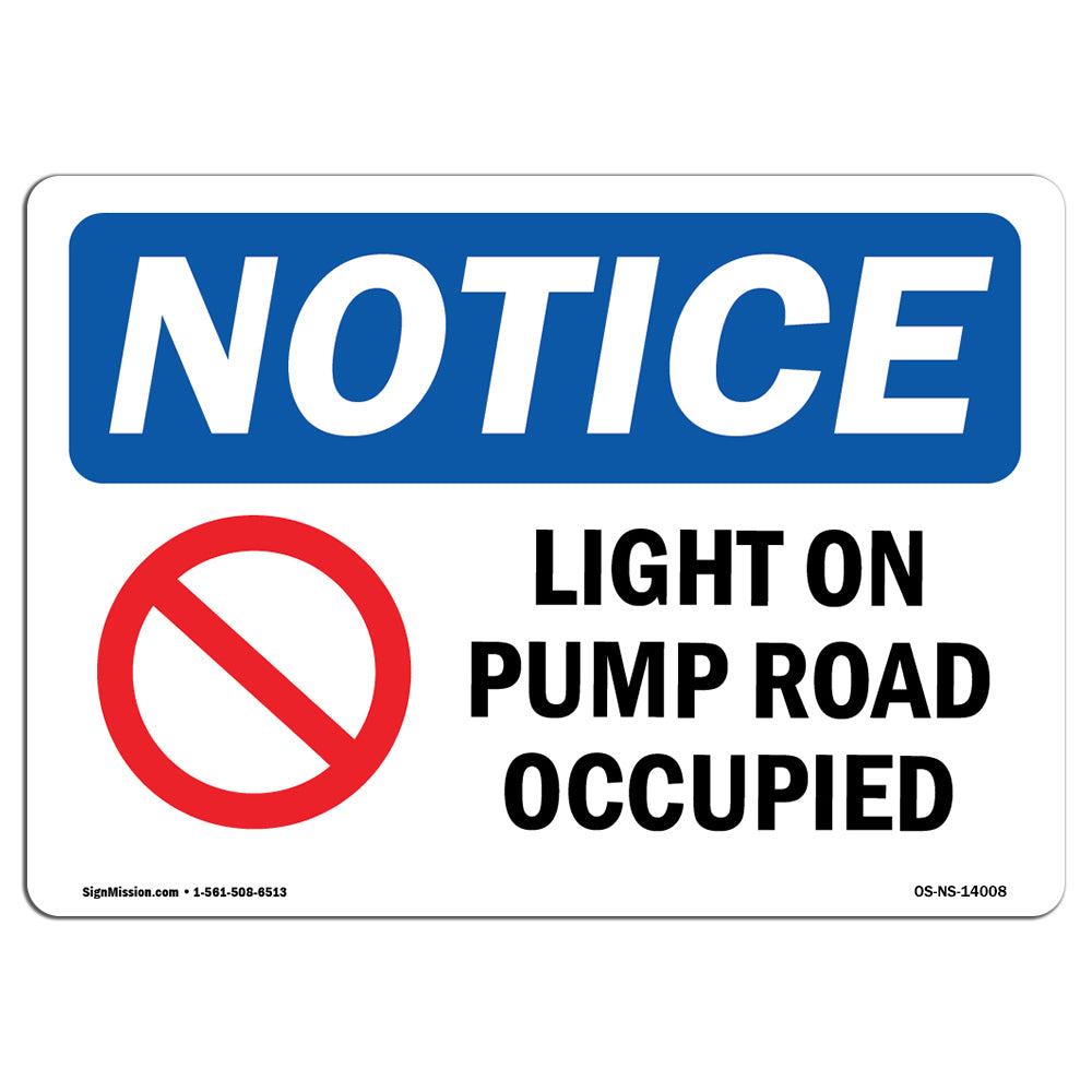 Light On Pump Room Occupied