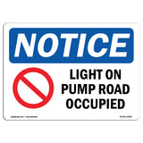 Light On Pump Room Occupied