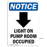 Light On Pump Room Occupied