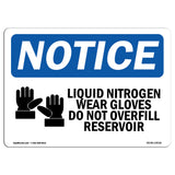 Liquid Nitrogen Wear Gloves