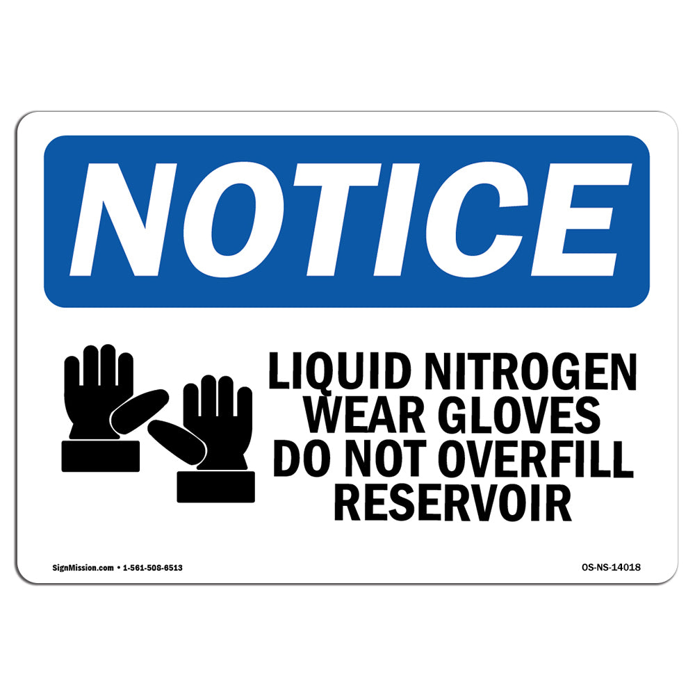 Liquid Nitrogen Wear Gloves