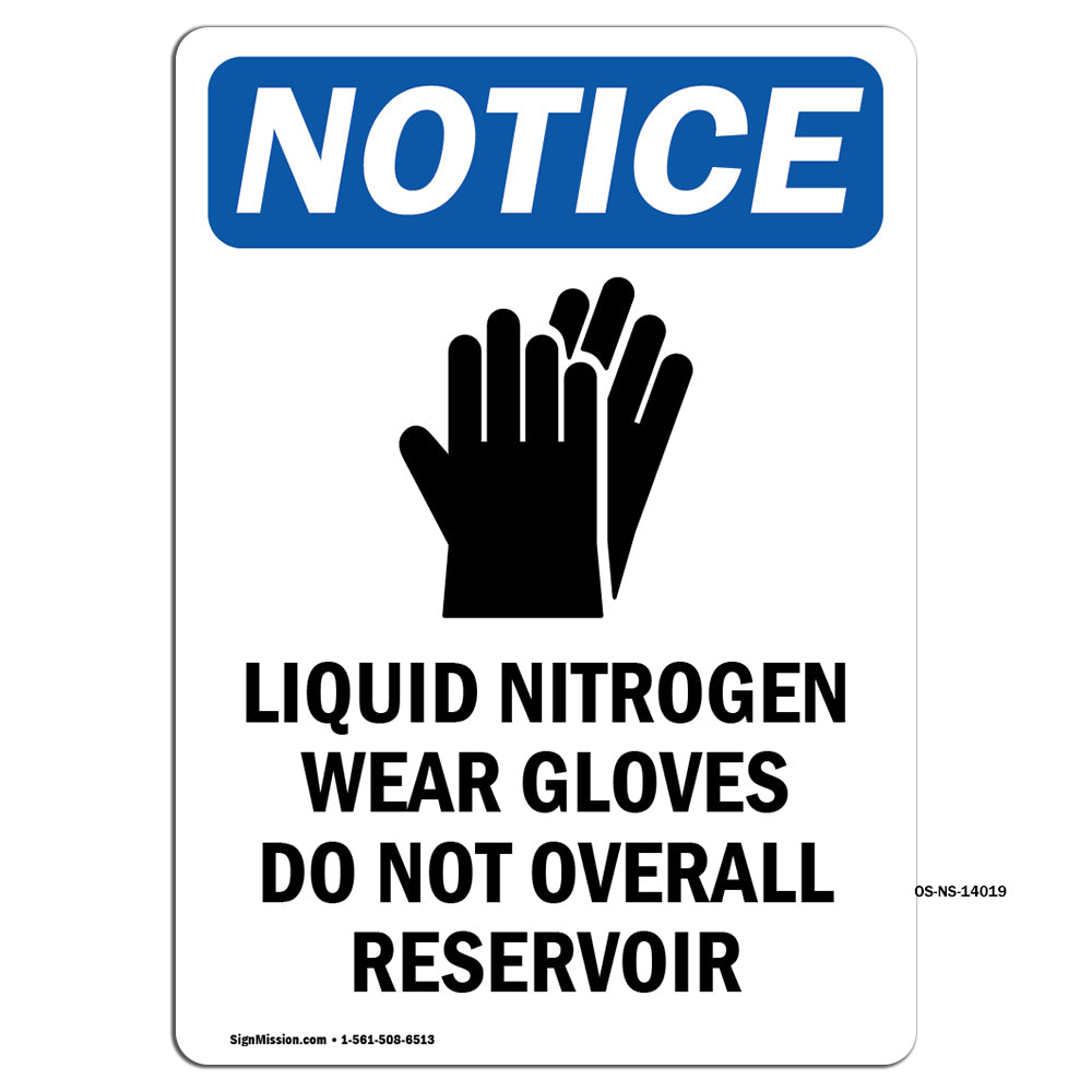 Liquid Nitrogen Wear Gloves