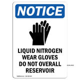 Liquid Nitrogen Wear Gloves