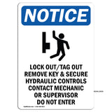 Lock Out Tag Out Remove Key