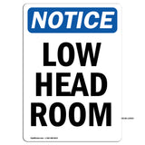 Low Head Room Sign