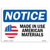 Made In USA American Materials