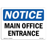 Main Office Entrance